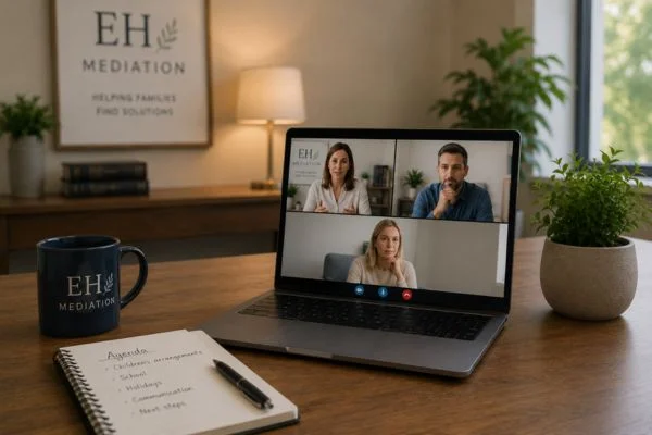 child access mediation Fordingbridge online meeting.